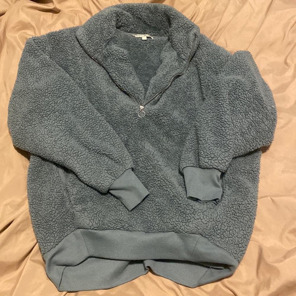 Express One Eleven Sherpa Quarter Zip